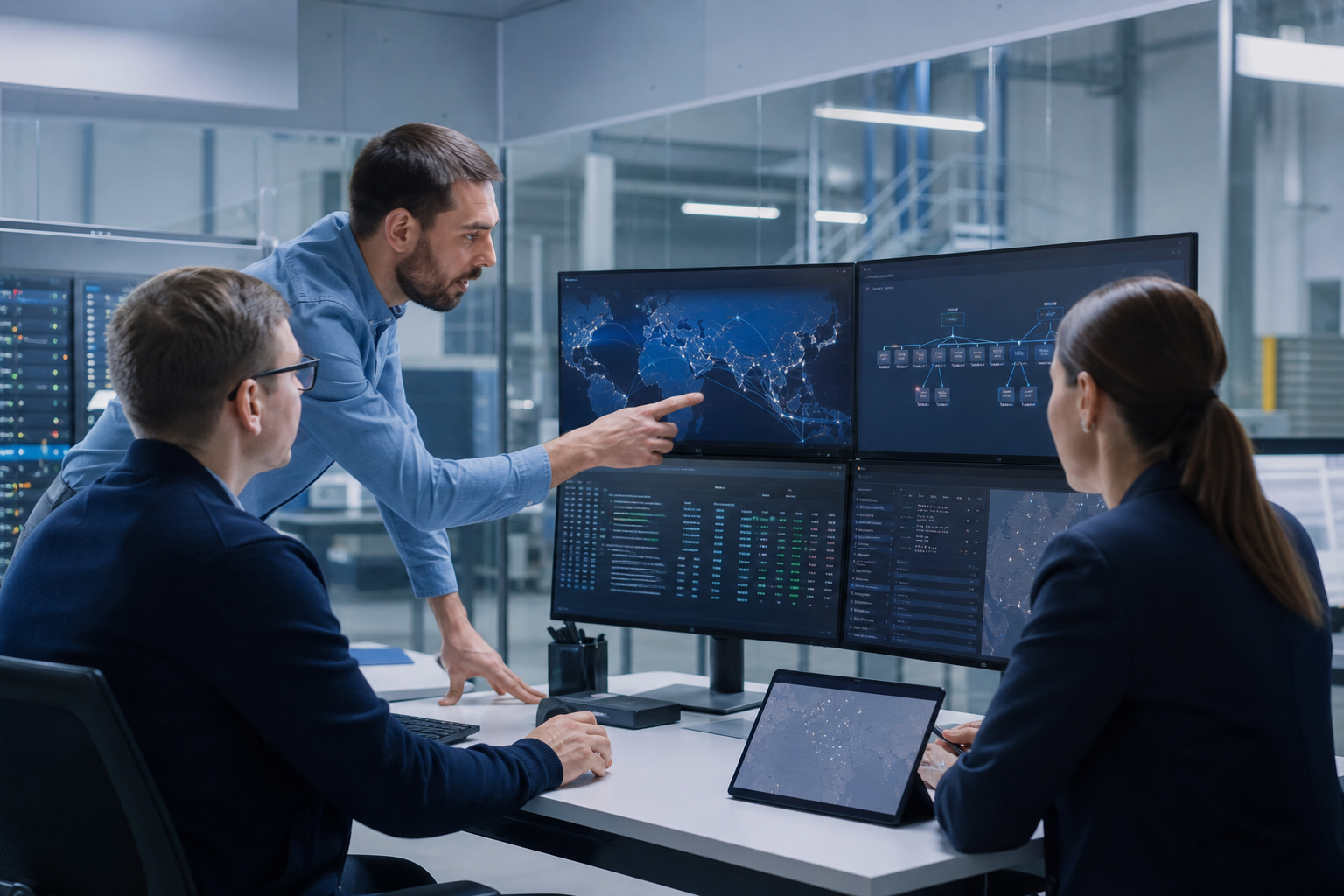 Coordination d’une escalade technique entre helpdesk, expert système et spécialiste réseau pour un site distant industriel