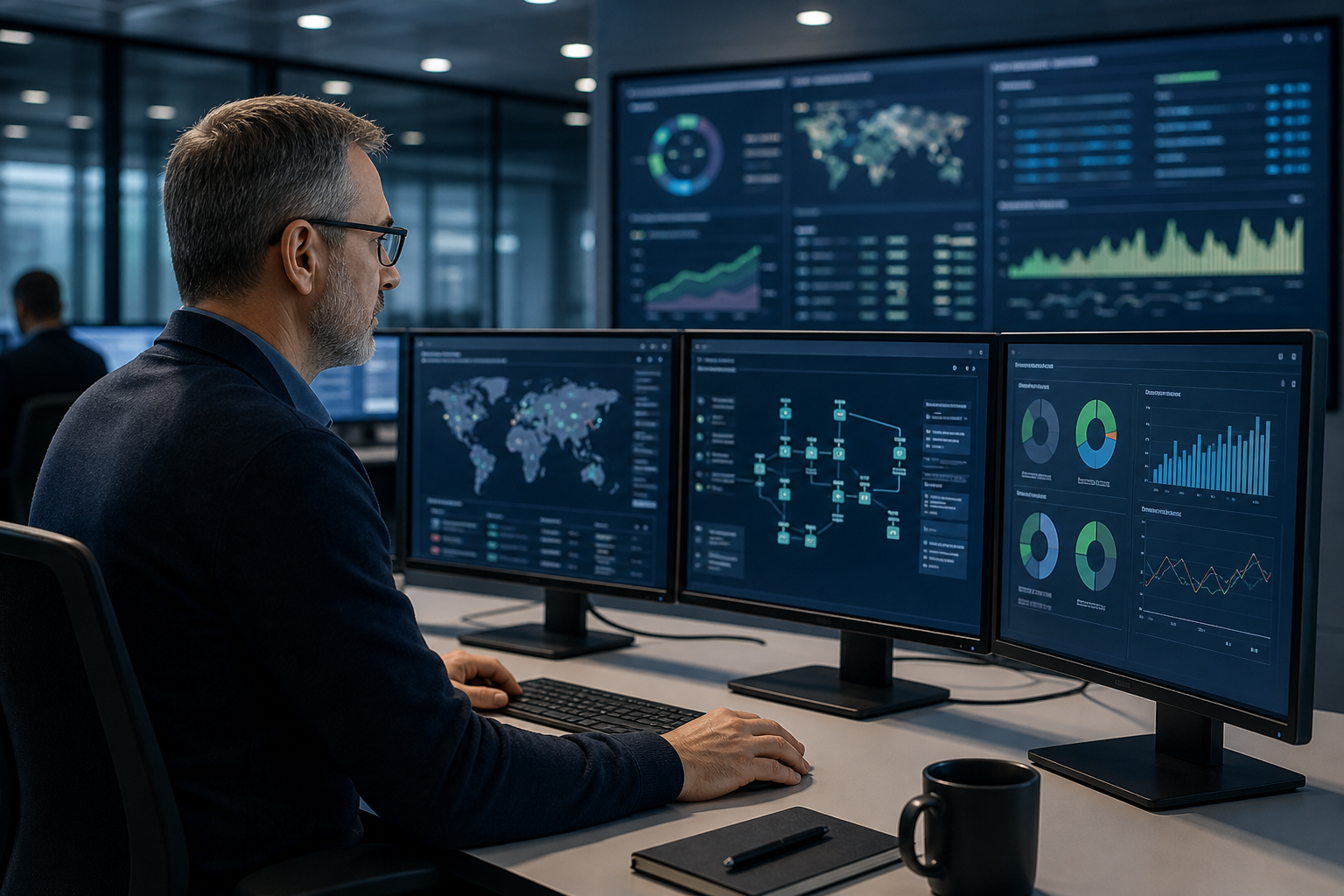 Responsable IT analysant des processus standardisés, des sauvegardes et des flux de supervision avant automatisation dans un environnement multi-sites